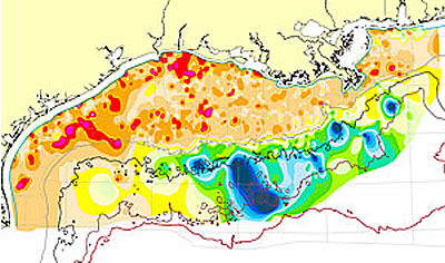 Map: Northern Gulf of Mexico